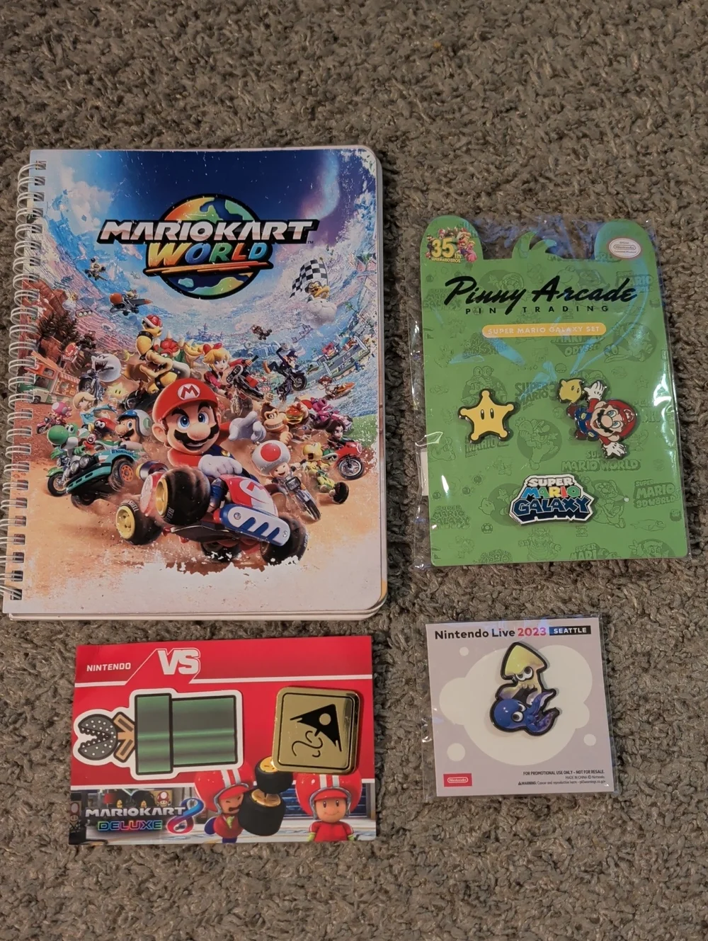 Nintendo Pins and Accessories